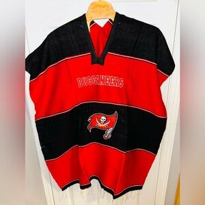 Tampa Bay Buccaneers Custom Made Poncho Zarape